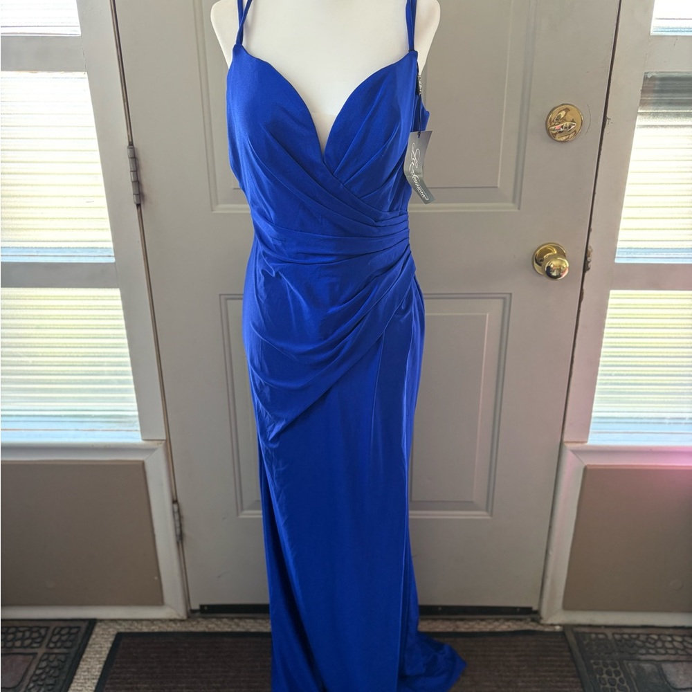 Elegant Blue Evening/Prom Gown